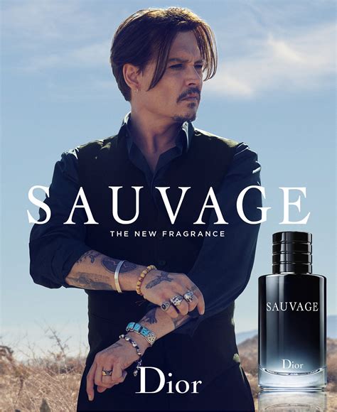 johnny depp cologne sauvage ad.